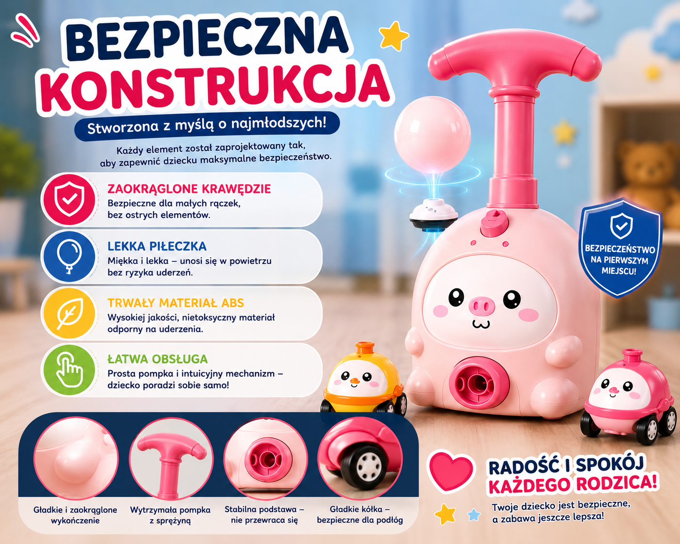 Magiczna Lewitująca Zabawka™ – Latająca Piłeczka i Wyścigowe Autka